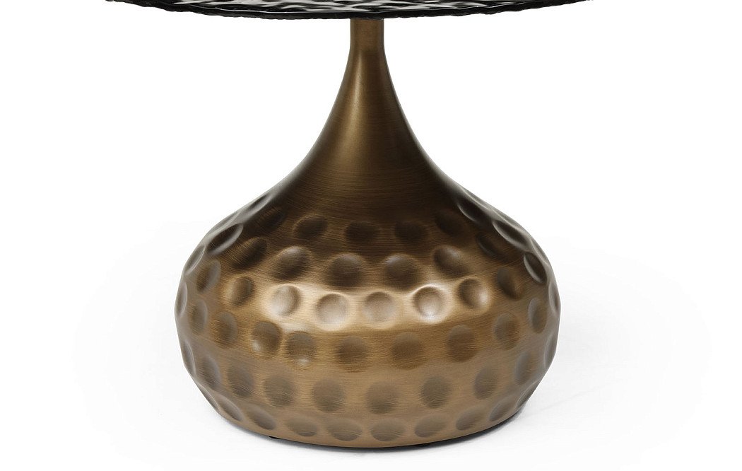 Стол журнальный Capri (60), плавленое стекло/бронза - фото 5