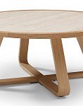 Стол журнальный Malta (90), керамика/ясень