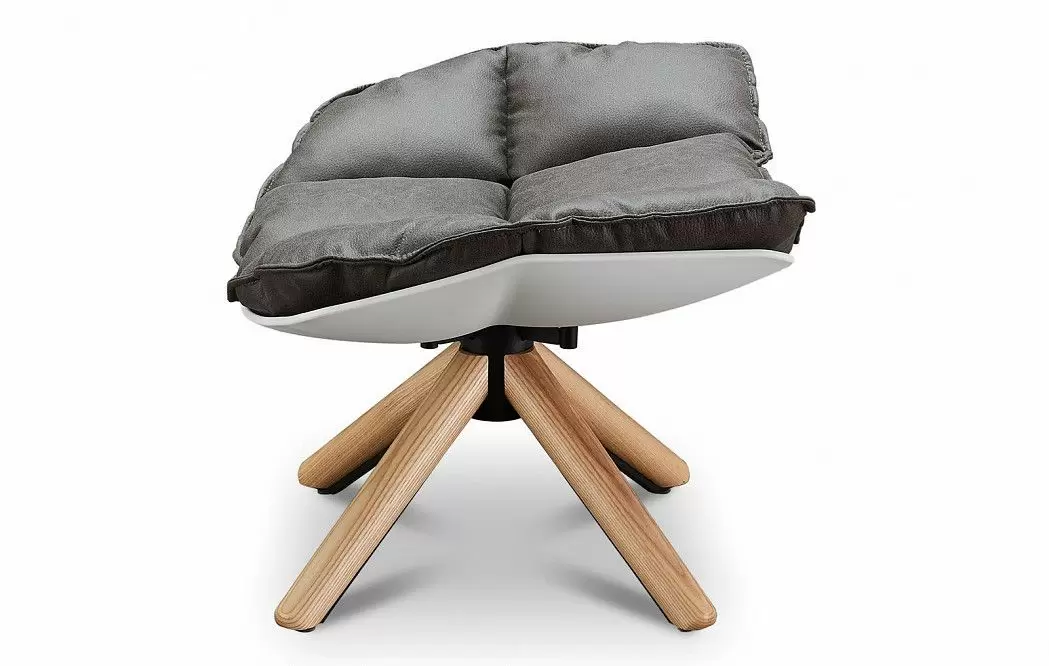 Оттоманка в стиле Husk, коричневый - фото 5