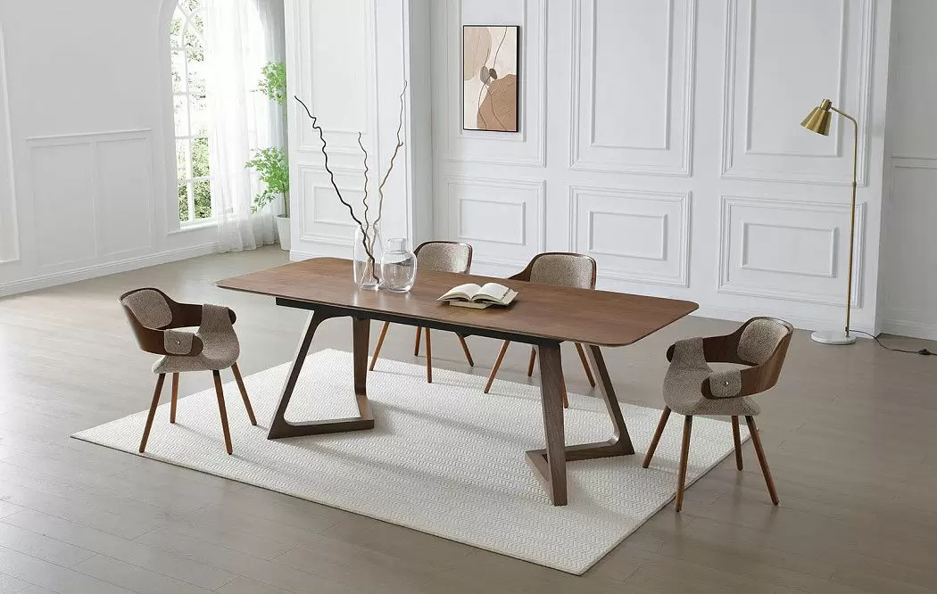 Стол Sabrina + 4 песочных стула Jody