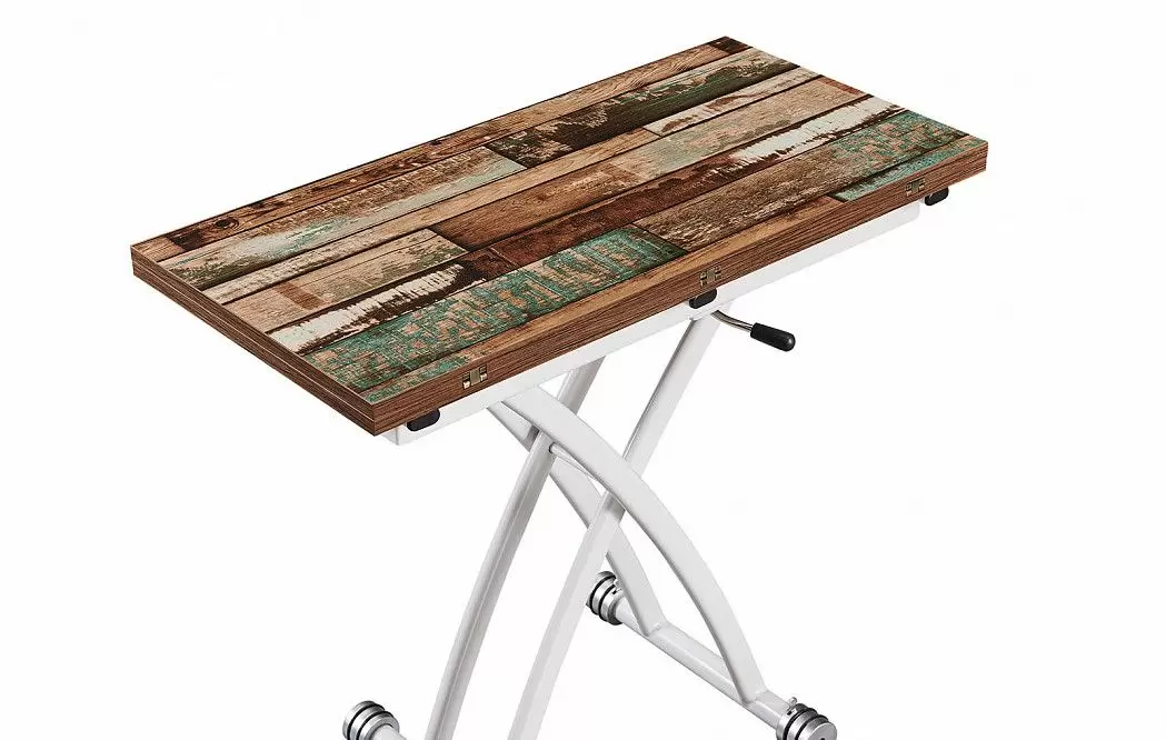 Стол-трансформер Jordan, мультиколор/белый - фото 6