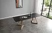 Стол раскладной Sorrento 180-240, черная керамика/ясень