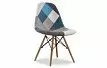 Стул Jolene (в стиле Eames), синий пэчворк