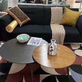 Стол журнальный Eclipse, дуб/темно-серый