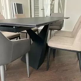 Стол Savoy + 4 стула Renzo