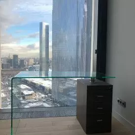 Стол письменный Waterfall, светлое дерево