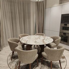 Стол Vanessa + 3 стула Simona