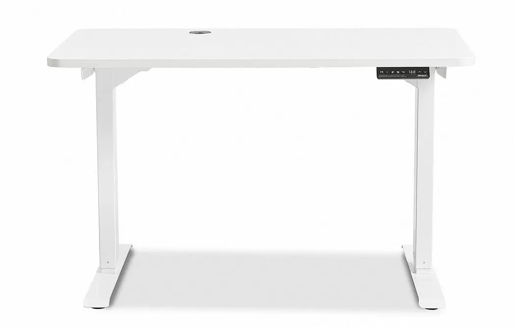 Стол New York (120) белый, регулируемая высота, электропривод - фото 7