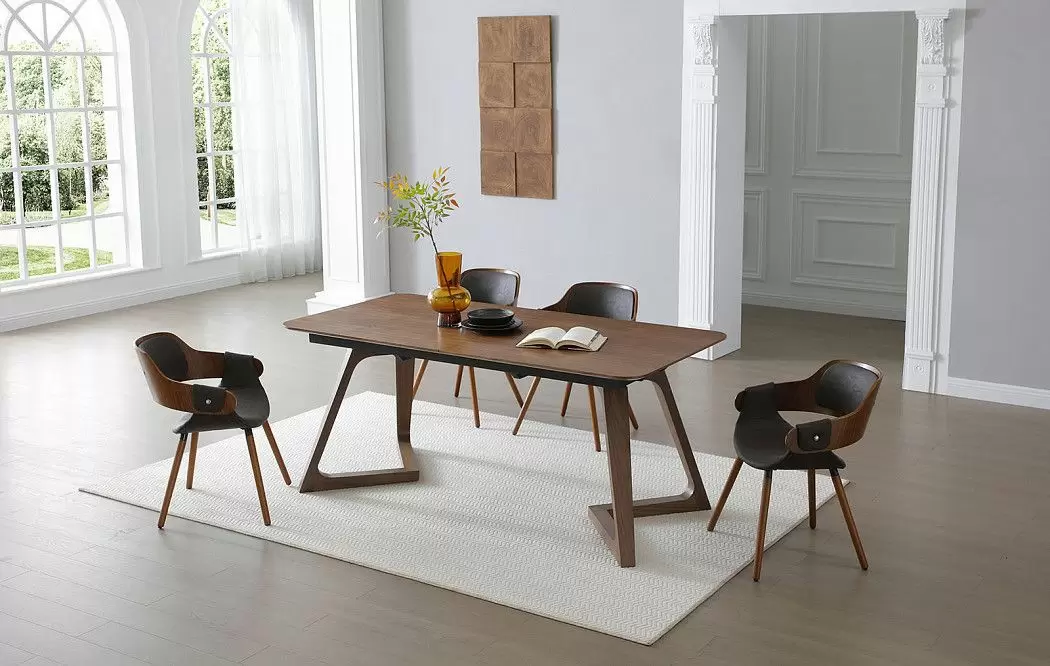 Стол раскладной Sabrina 180-230, орех - фото 6