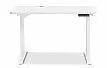 Стол New York (120) белый, регулируемая высота, электропривод