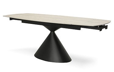 Стол раскладной Sylvia 140-200, травертин