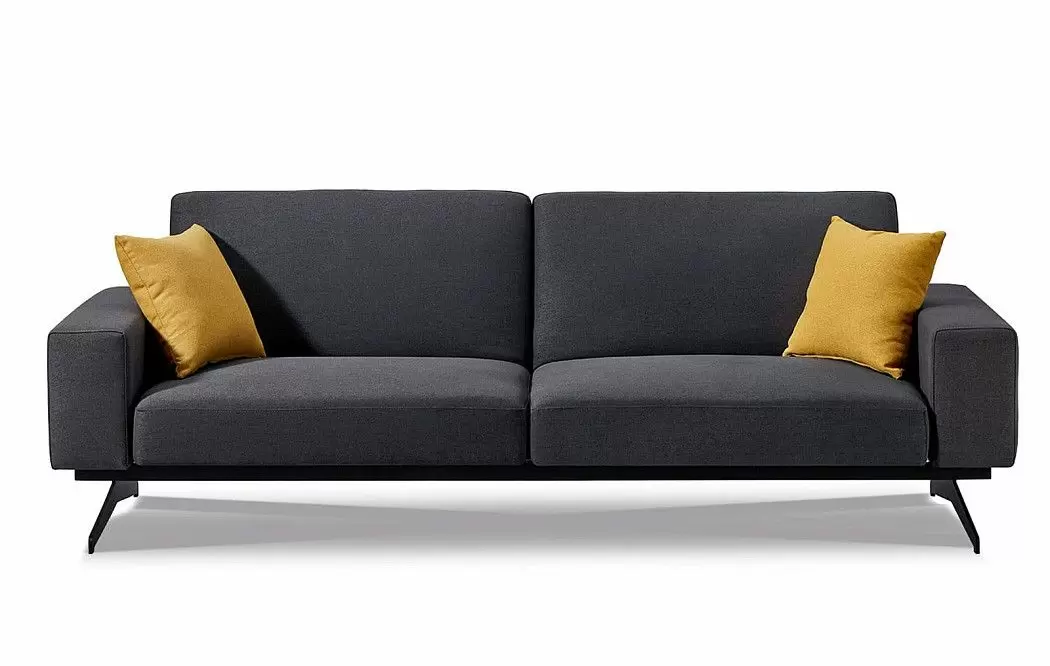 Диван-кровать Soho, графитовый/желтый - фото 3