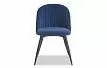 Стол Arioso + 4 синих стула Angela