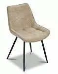 Стул Amalia, бежевый/черный