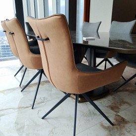 Стол Salerno + 4 кресла Jess