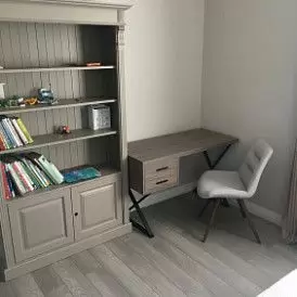 Стол Ravenna + 4 темно-серых стула Max