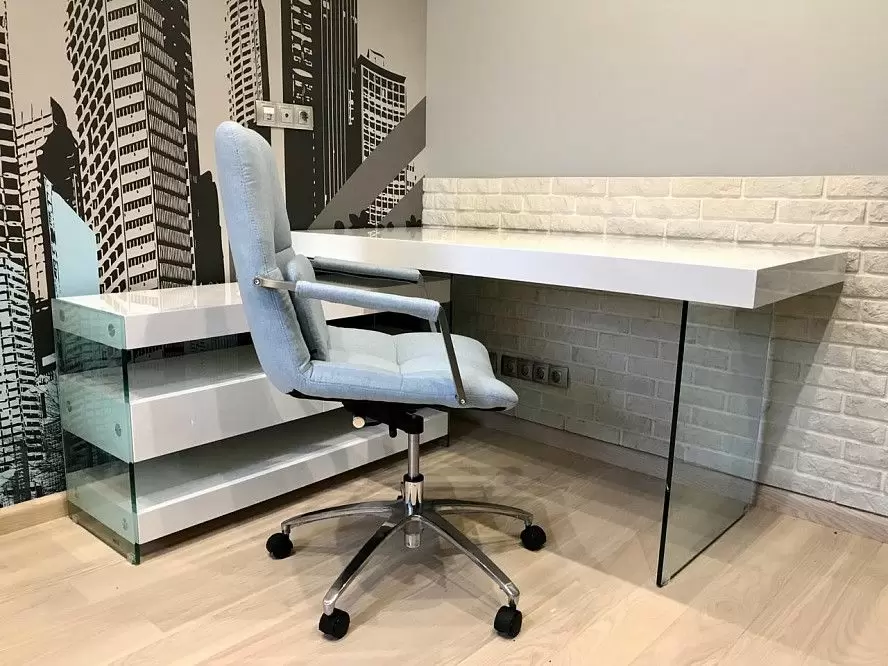 Стол письменный Attica, белый - фото 12