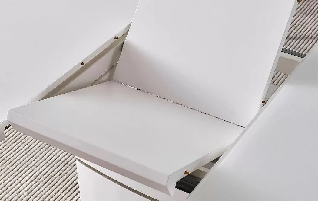 Стол раскладной Verona Glass (120), белый матовый - фото 12