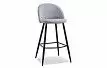 Стул барный Shelly Bar, серый/черный