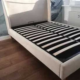 Кровать Carrera 160x200 (с подъемным механизмом), голубой