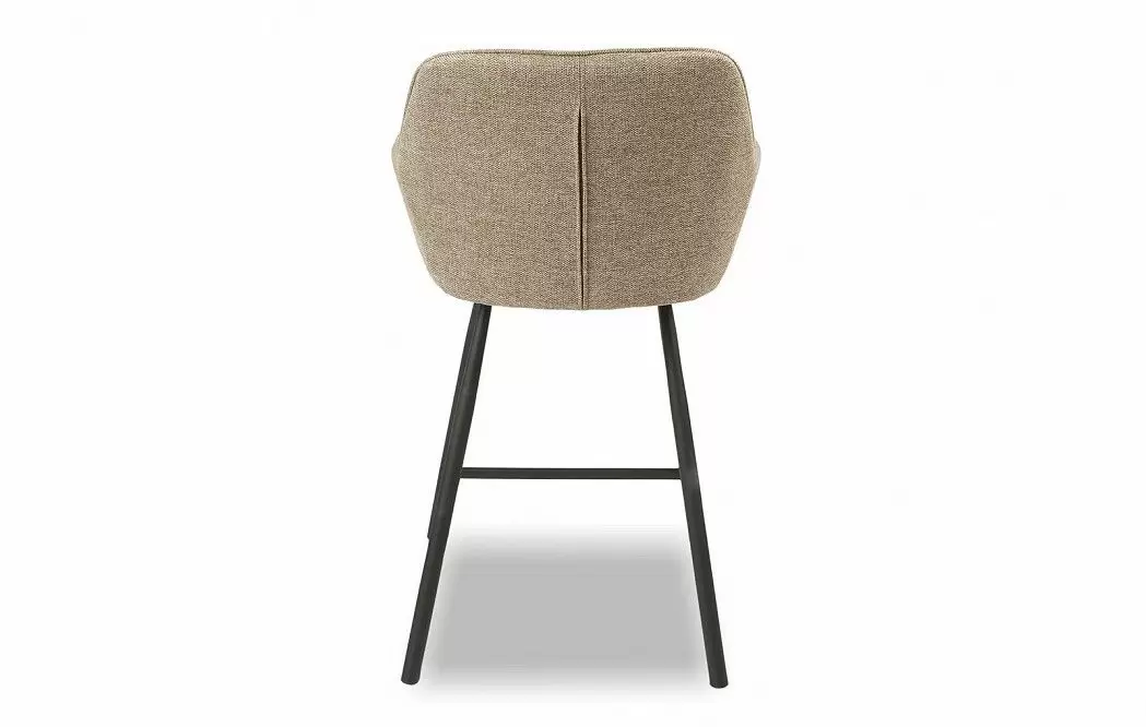 Стул полубарный Edwin, бежевый/черный - фото 8