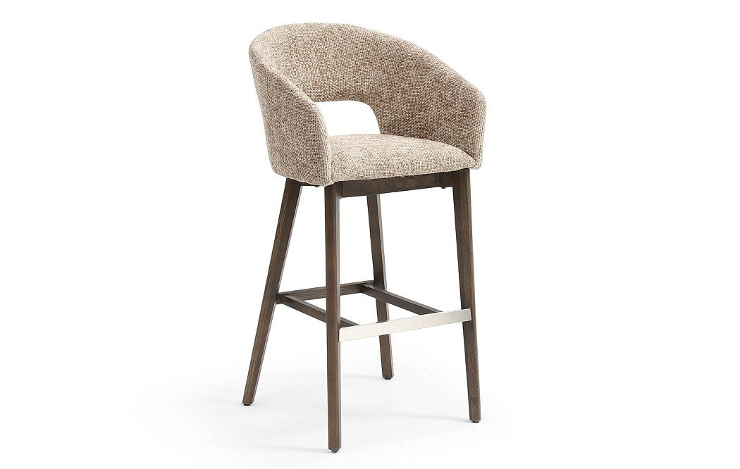 Стул барный Romy (76), светло-коричневый