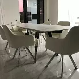 Стол Ramses + 4 стула Renzo