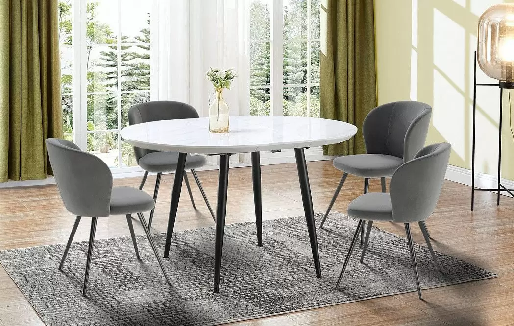 Стул Odri, серый/черный - фото 3