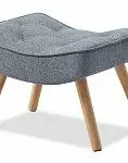 Оттоманка Hygge, серый/натуральный