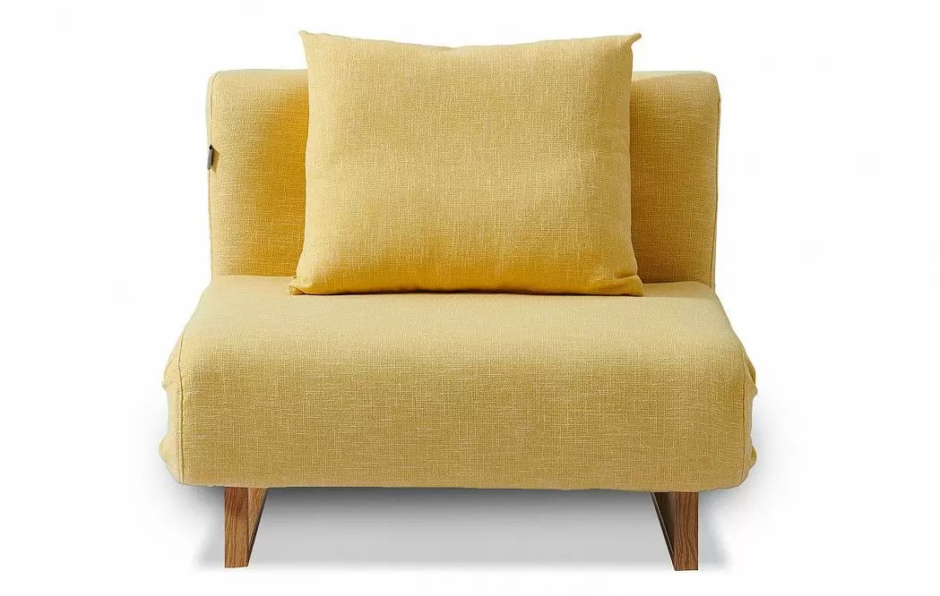 Кресло-кровать Rosy, желтый/без принта - фото 6