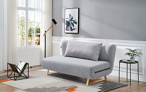 Диван-кровать Rosy 3-х местный, серый/без принта Диван-кровать Rosy 3-х местный, серый/без принта