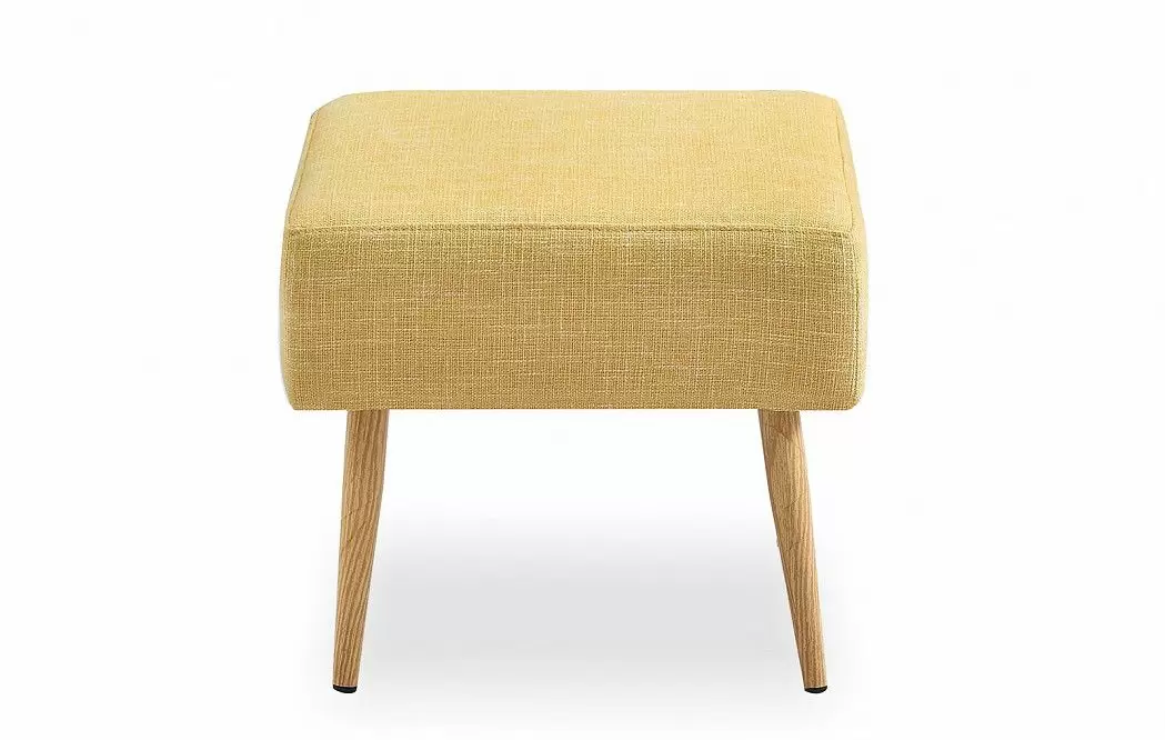 Пуф квадратный Hedwig, желтый - фото 3