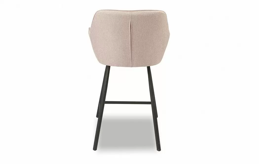 Стул полубарный Edwin, пудровый/черный - фото 8