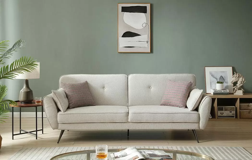 Комплект мягкой мебели Edinburgh, кремовый - фото 4