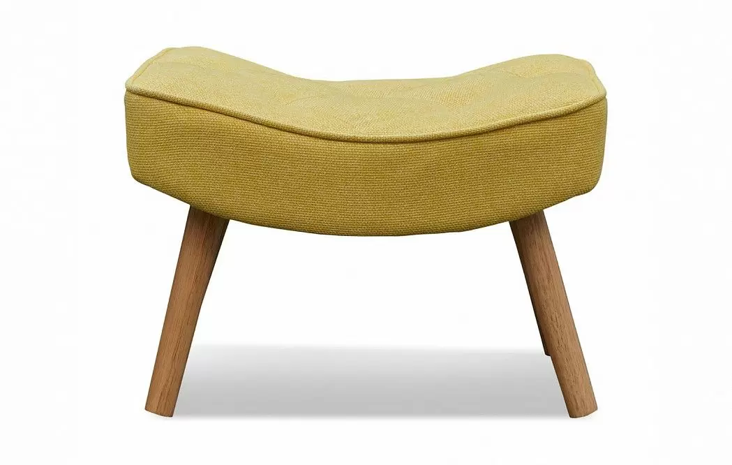 Оттоманка Hygge, желтый/натуральный - фото 3