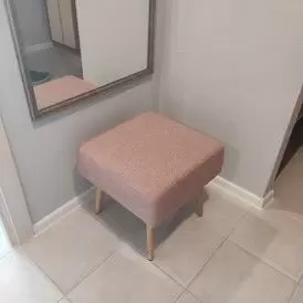 Пуф квадратный Hedwig, бежевый