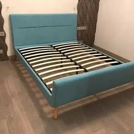 Кровать Borneo 160х200, синий