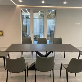 Стол Savoy + 4 стула Renzo