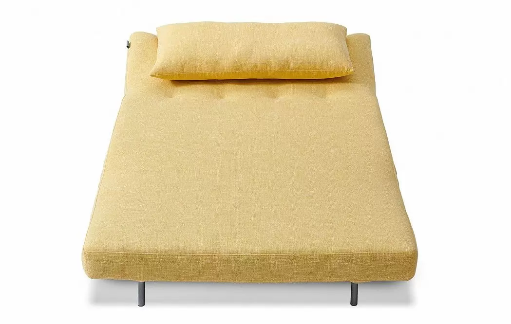 Диван-кровать Rosy 2-х местный, желтый/без принта - фото 5