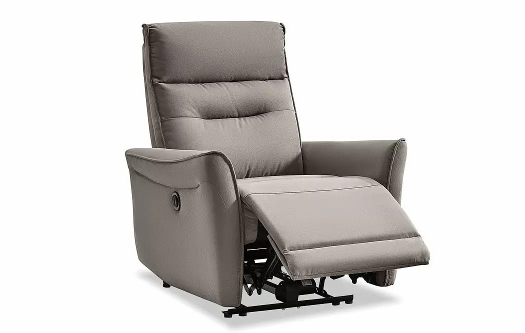 Кресло-реклайнер Bailey, серо-коричневый - фото 5
