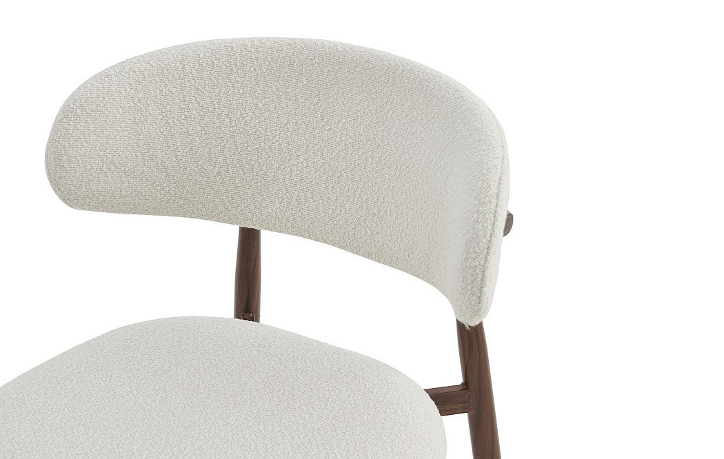 Стул Aaron, кремовый/орех - фото 9