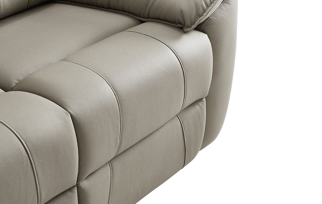 Диван-реклайнер Allison 2-х местный, песочный - фото 13