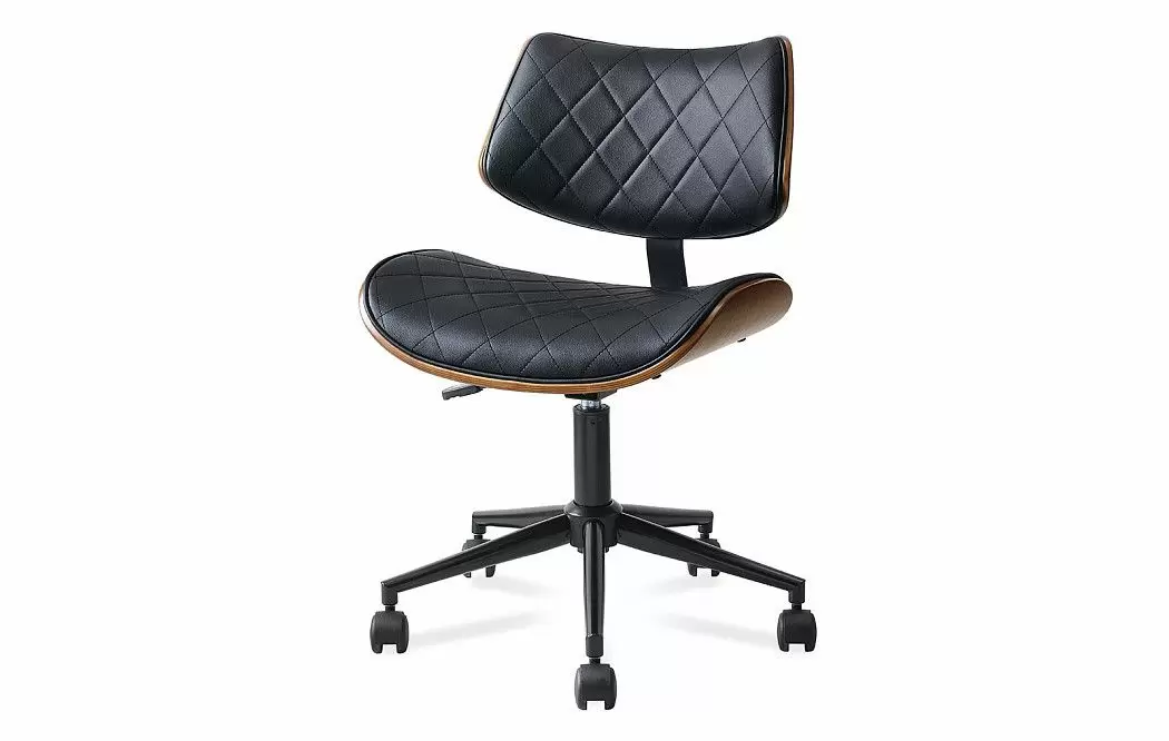 Кресло Harvey, черный/орех - фото 6