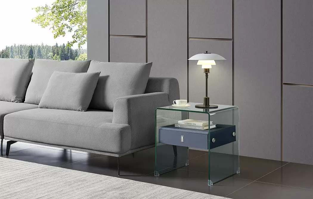 Столик Glasper, серый - фото 2