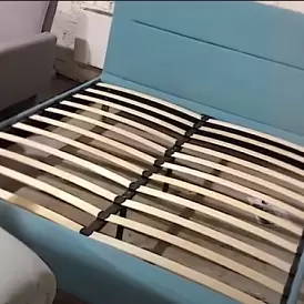 Кровать Borneo 160х200, синий