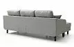 Диван-кровать North угловой (левый), серый