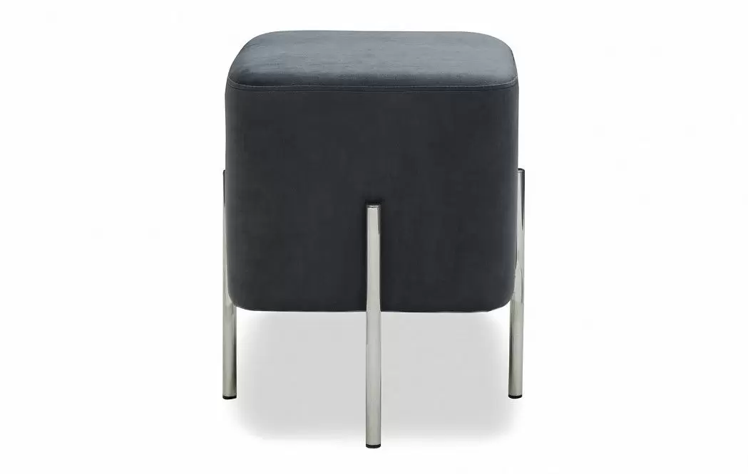 Банкетка Gatsby малая, серый/серебро - фото 3