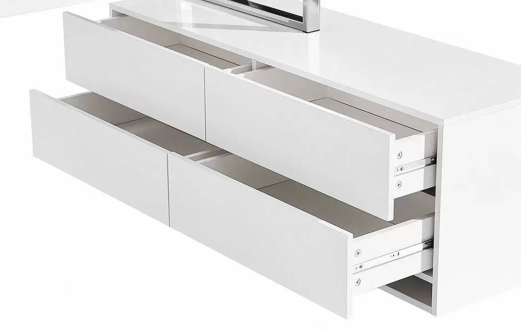 Стол письменный Dresden, белый/хром - фото 9