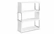 Стеллаж Leiden, белый/хром
