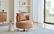 Кресло Sandra, карамель/мокко